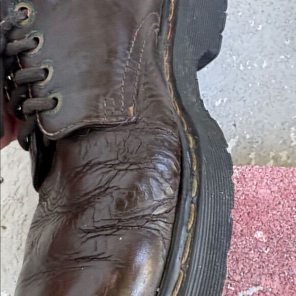 Vintage Doc Martin cushion sole chunky lace ups main image 7